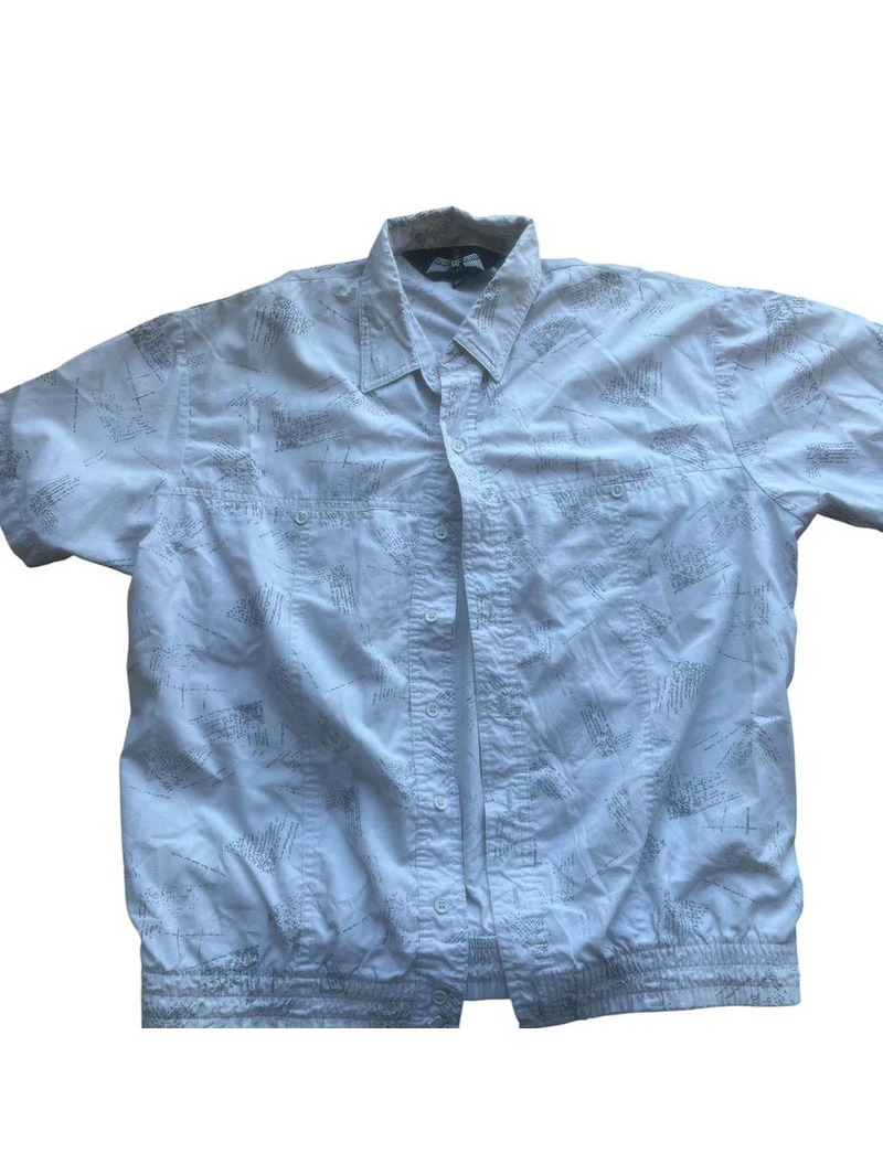 Menâs Raf (Royal Air Force) Collared Shirt, Size Large